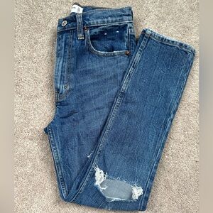 Abercrombie & Fitch Skinny High Rise Blue Jeans